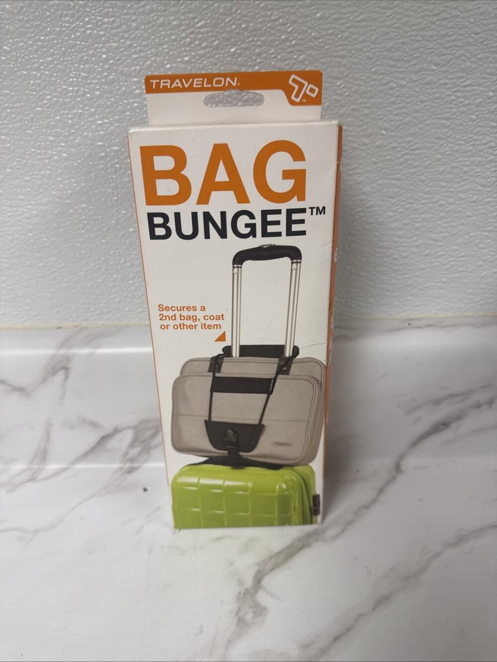 Travelon Bag Bungee Black Secure 2nd Bag Coat Travel Bag Luggage